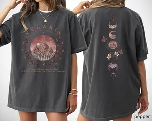 [Sale off up to 50%]Comfort Colors® Velaris Shirt, Thorns and Roses Court of Dreams Shirt, Acotar Comfort Colors Shirt, Night Court Acotar, Sarah J Maas, Graphic Streetwear T-shirt