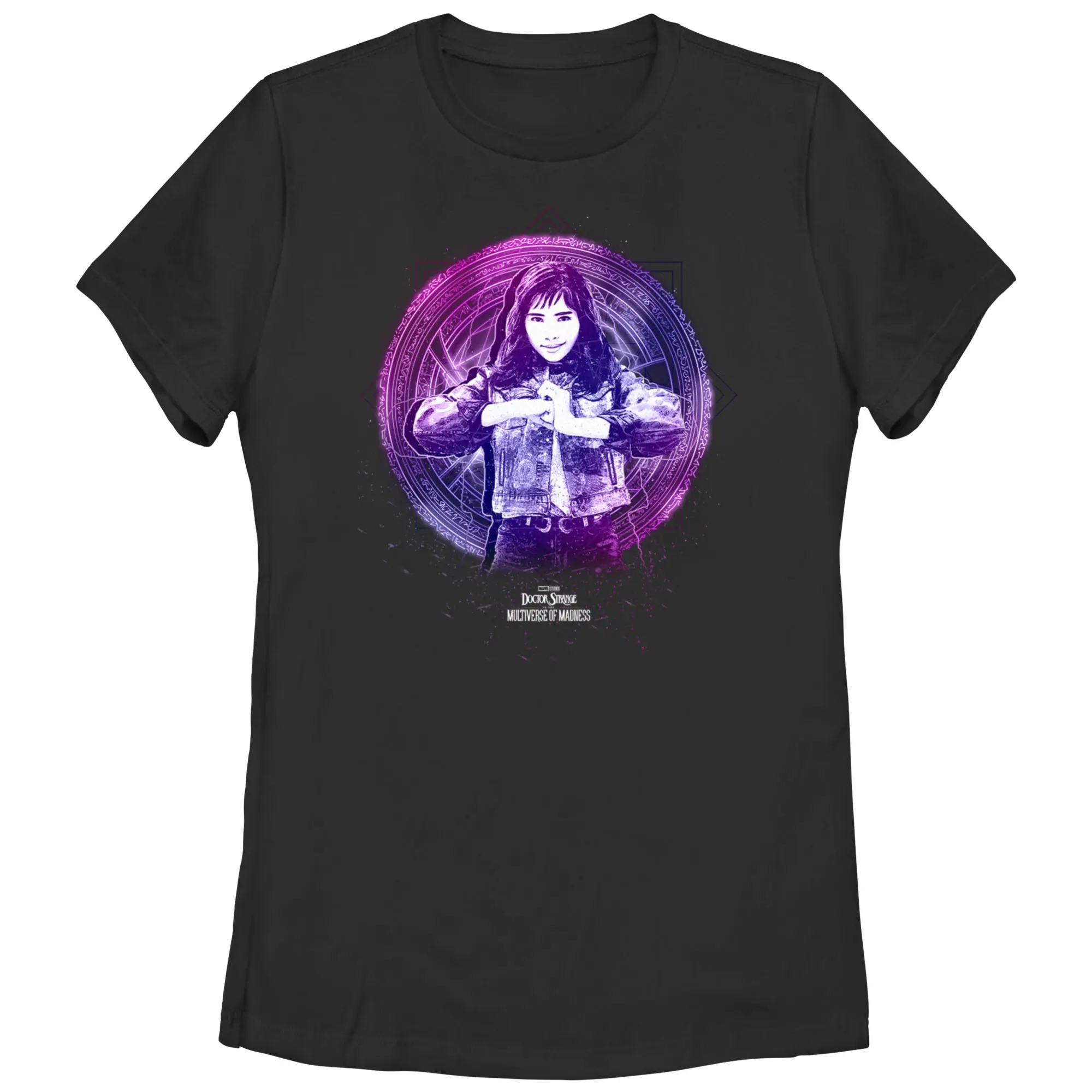 Women's Marvel Doctor Strange in the Multiverse of Madness Celestial America Chavez T-Shirt