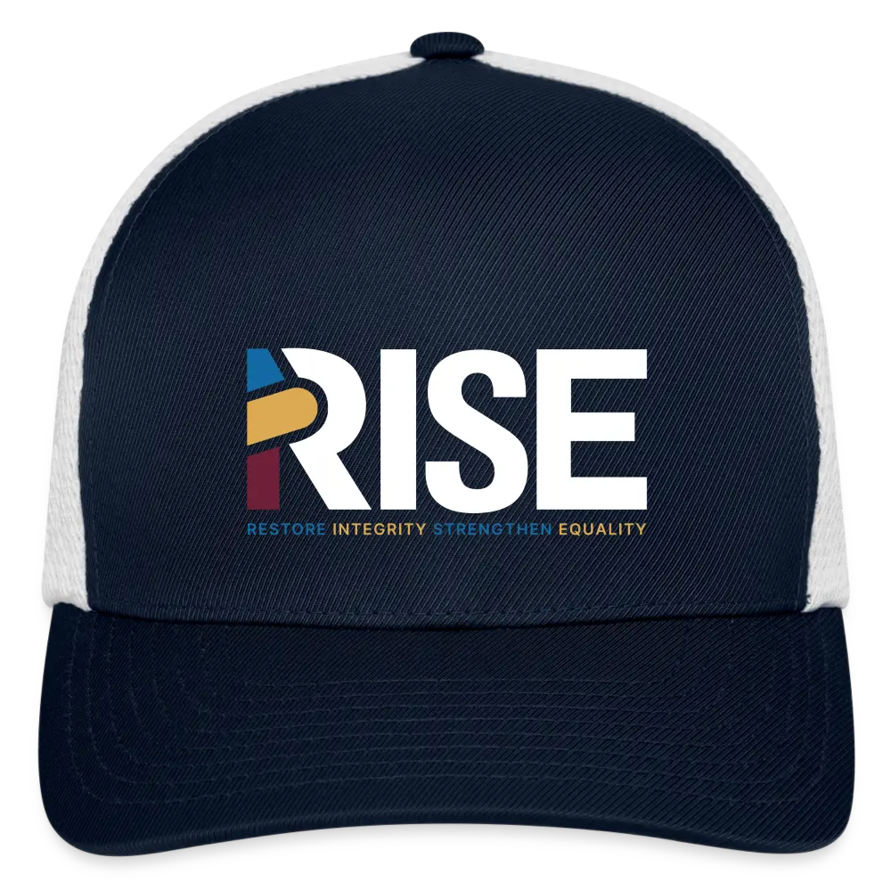 Flexfit Fitted Baseball Cap: RISE: Restore Integrity, Strengthen Equality