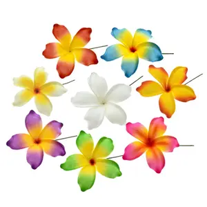 Plumeria Foam Flower Hair Stick