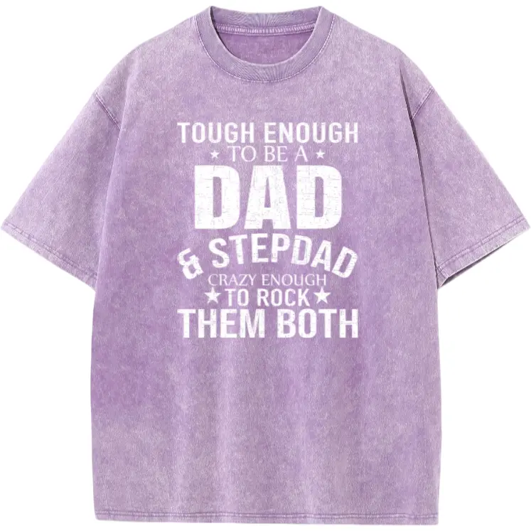 Men's Casual Short-Sleeve Cotton T-Shirt - Personalized Prints Tops for Dad, Father's Day Gift