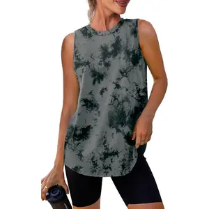 Women's Lightweight Sleeveless Workout Tank Tops Loose Fit for Athletic Running Tennis Yoga