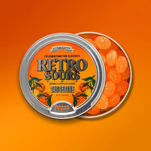 RETRO SOURS Sweet Candy Tangy