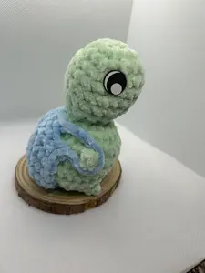 Medium Crochet Turtle- with attachable shell