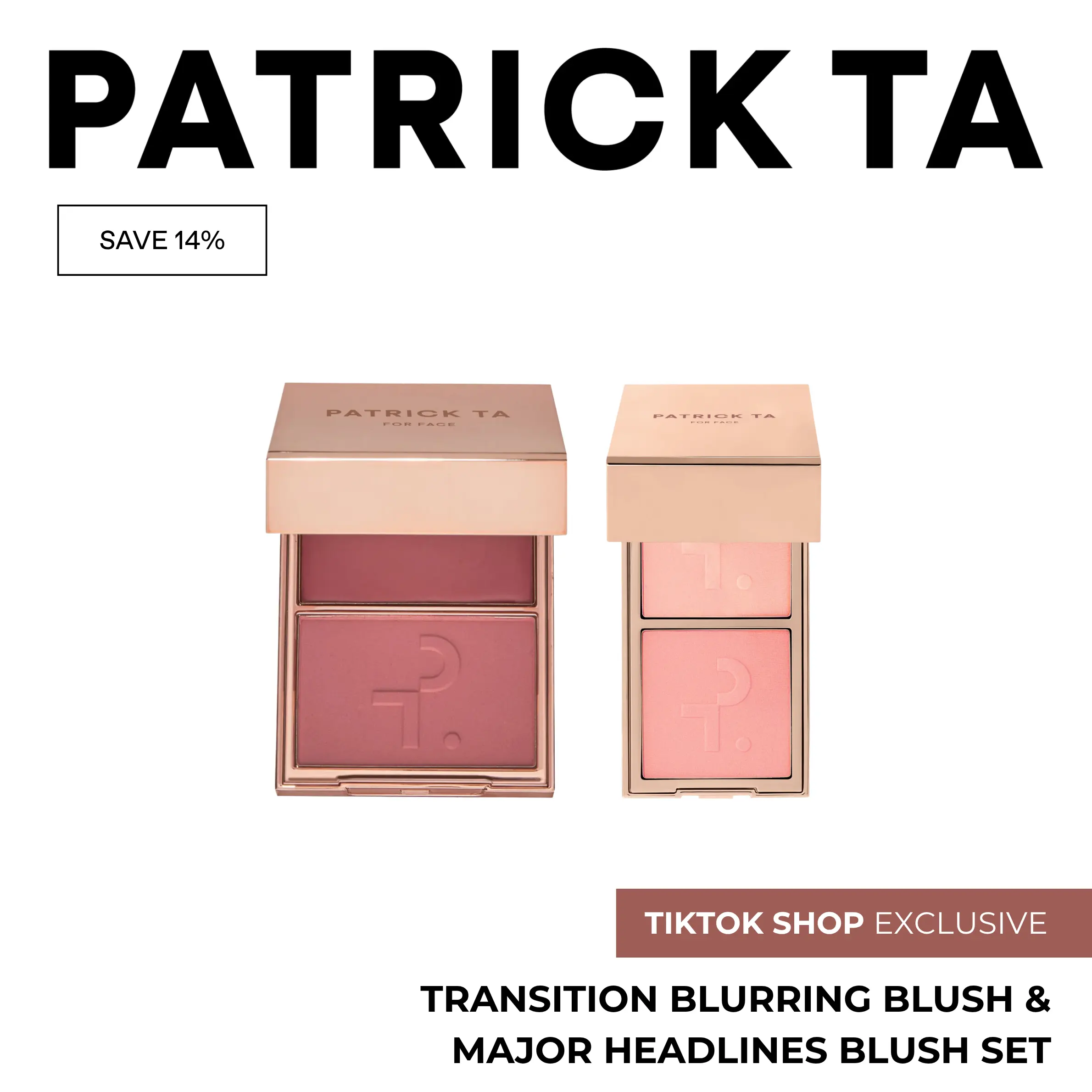 Transition Blurring Blush & Major Headlines Blush Set Transition Blurring Blush & Major Headlines Blush Set
