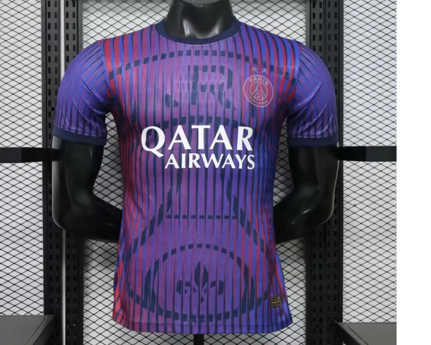 FULL LOGO Royal Purple Soccer Jersey, Short Sleeve Football Shirt with Shadow Tower Graphic, Unisex Retro Match Day Fan Top and Training Sportswear for Men and Women
