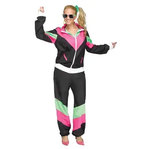 Plus Size Women's 80's Track Suit Costume