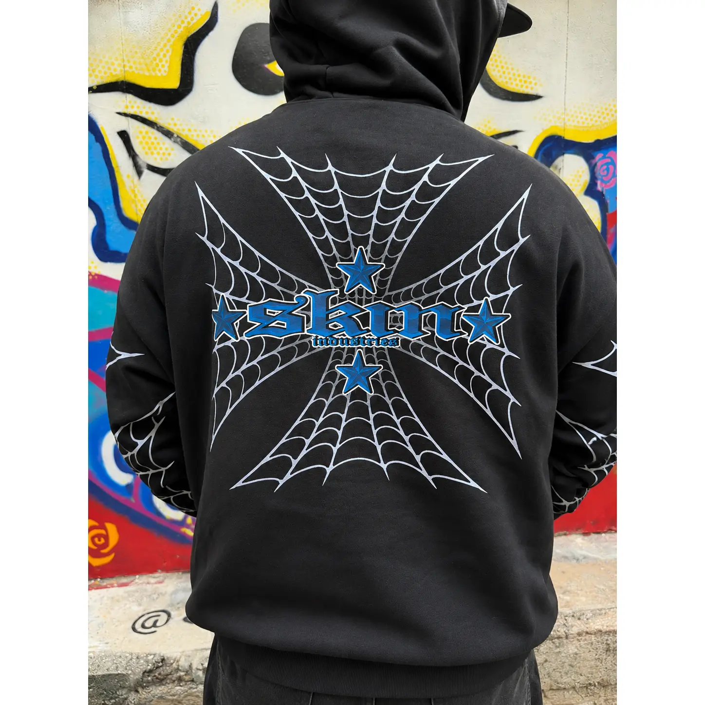 SPIDER - Black (P/O Hoodie)