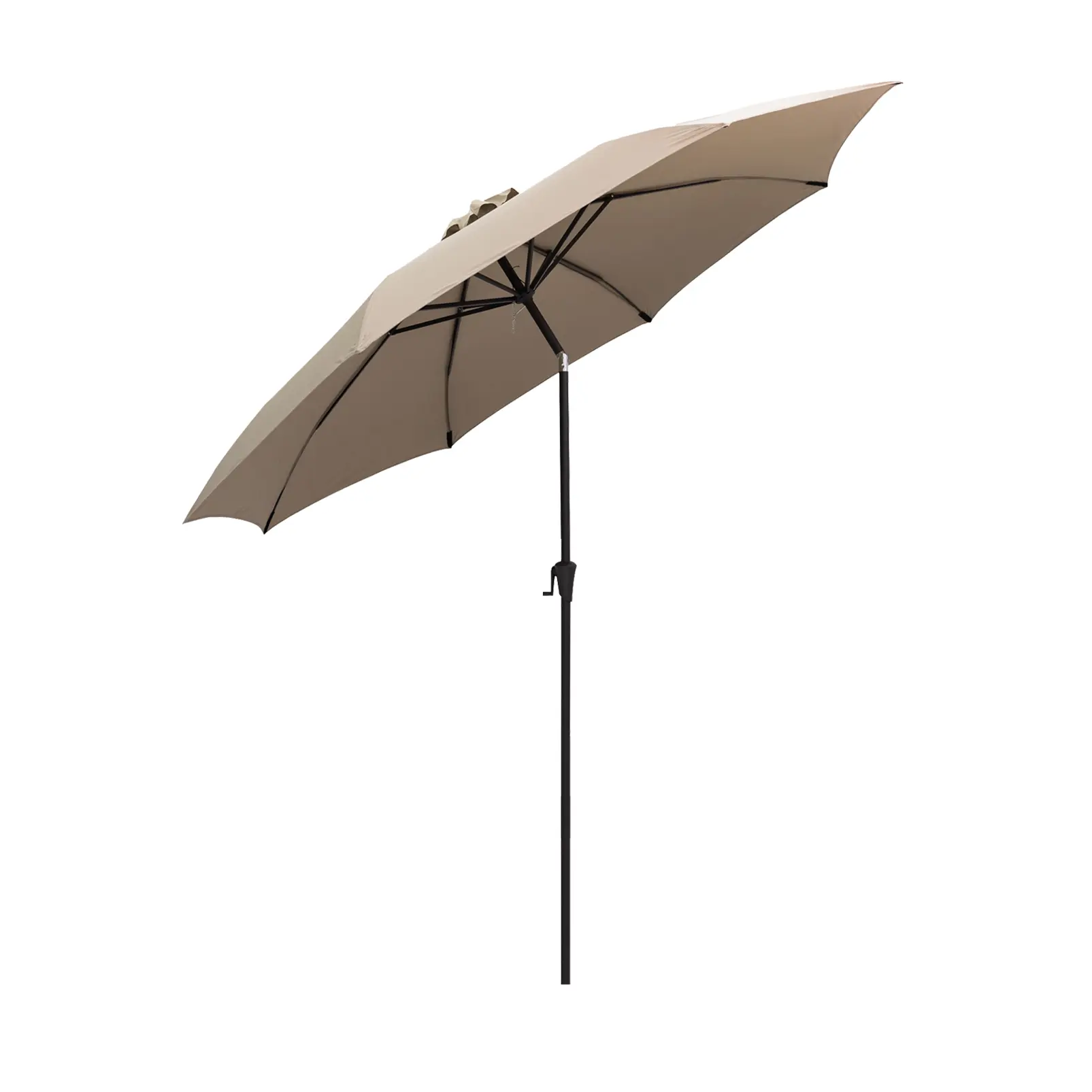 FLAME&SHADE 11 ft Outdoor Market Patio Table Umbrella with Fiberglass Rib Tips and Tilt