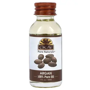 Okay Pure Naturals 100% Pure Oil, Argan , 1 fl oz (30 ml)