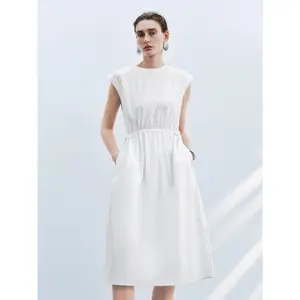 URBAN REVIVO 2026 WomensWear Sleeveless Straight Dresses