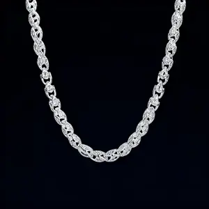 925 Sterling Silver 20/24 Inch 5mm Faucet Chain Necklace for Men Women Fashion Party Wedding Accessories Elegant Gift for everyday wear