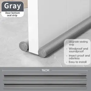 Door Draft Stopper Door Sweep Weather Stripping Noise Blocker Window Breeze Blocker Adjustable Draft Door Closers