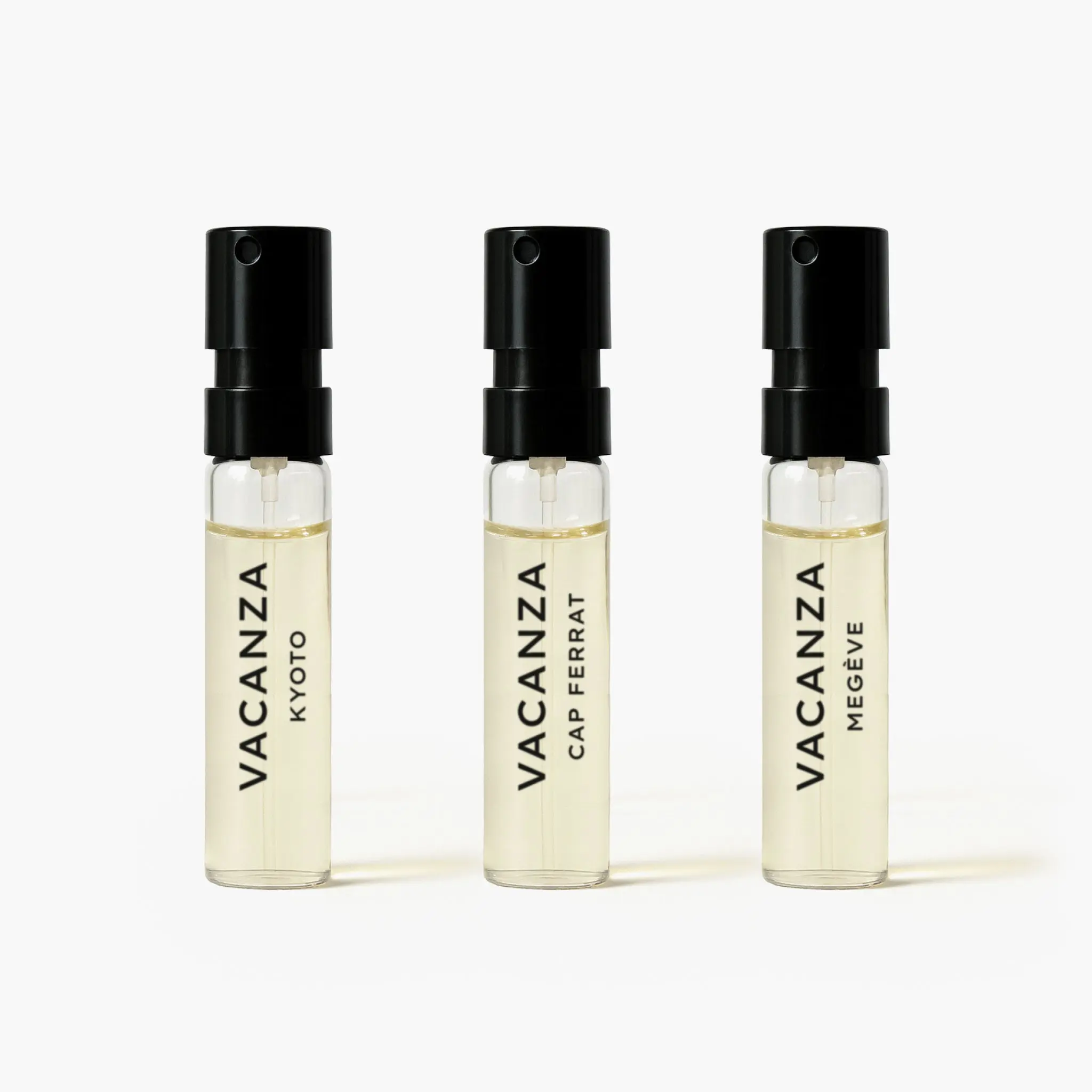 Vacanza Eau de Parfum Sample Set | Unisex Luxury Perfume