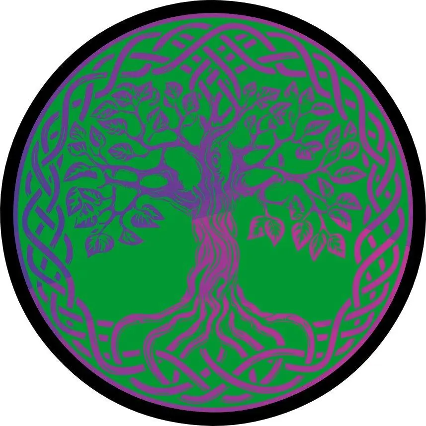 Celtic Knot Tree of life- 3" Sticker