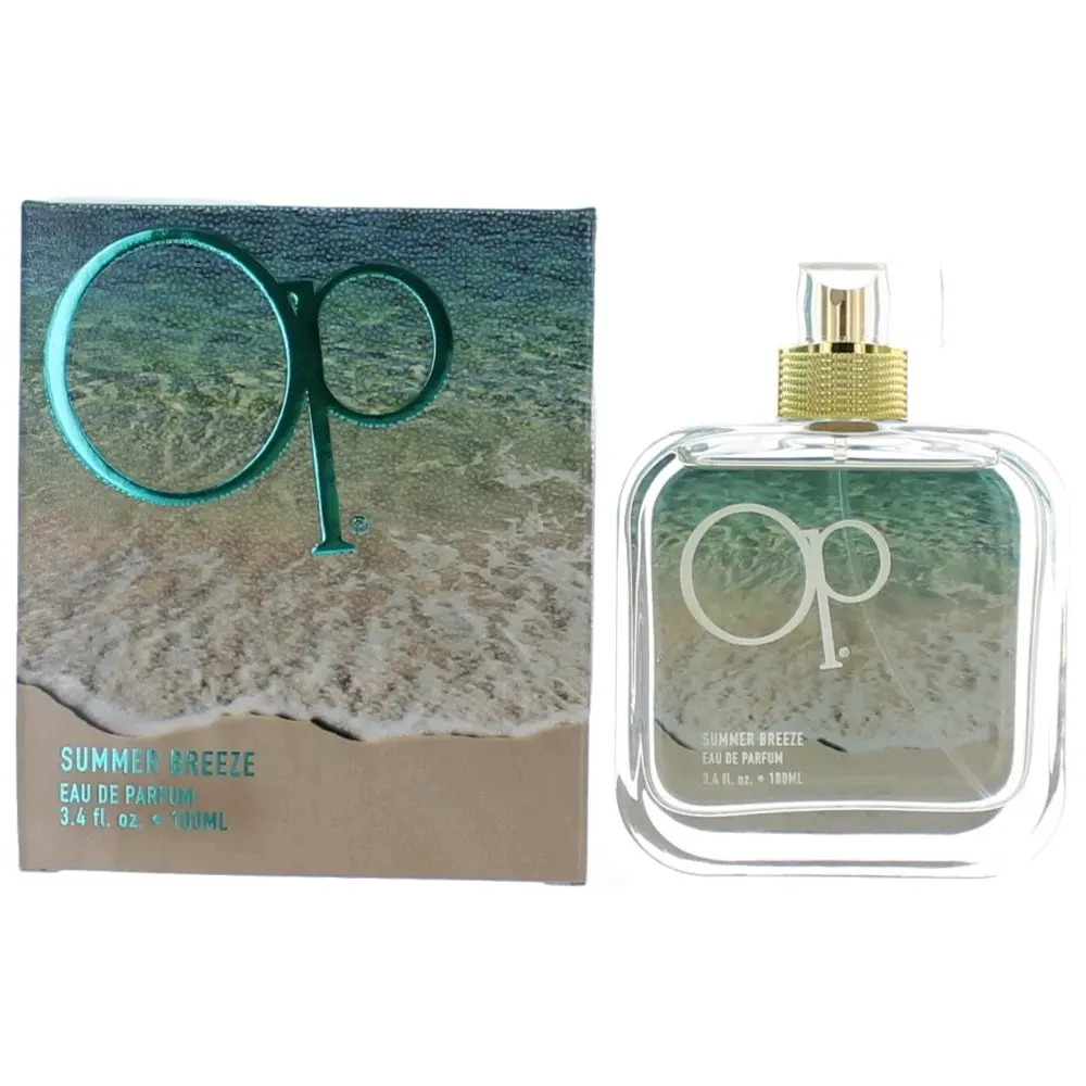 Ocean Pacific OP Summer Breeze Women's EDP Spray, 3.4 oz, Exotic Fruit & Floral Accords, Fresh Floral Aromas, Coconut, Beach Getaways, Clean Girl Fragrance, Romantic Vibe, Clean Girl Perfume