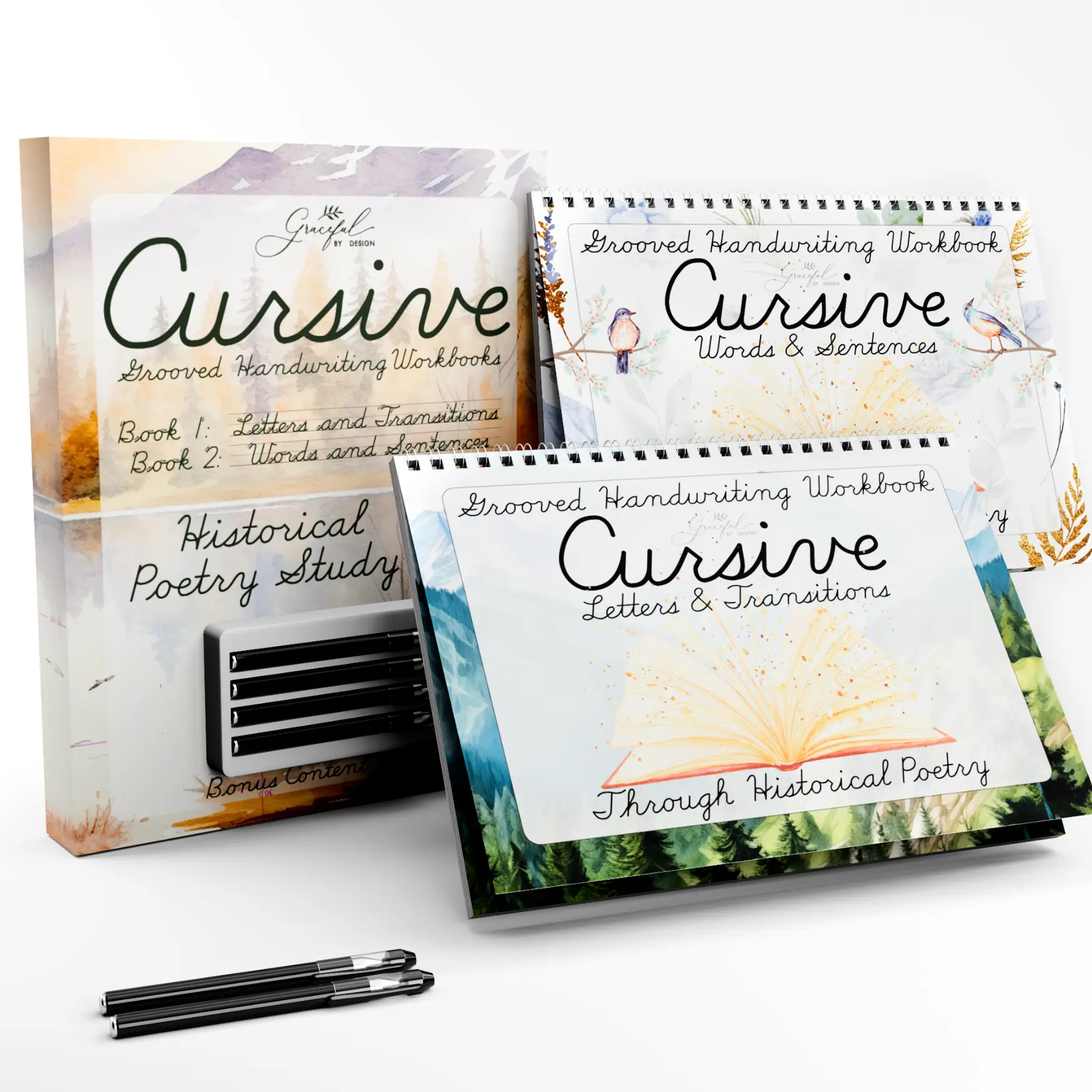 Cursive Reusable Grooved Handwriting Workbooks Cursive Reusable Grooved Handwriting Workbooks