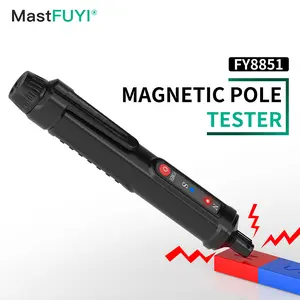 Magnetic Pole Detector Pen, NS Pole Detector, Portable Magnetic Field Tester for Industrial & DIY Use,Mastfuyi FY8851 Detector Pen,Ideal Gift,Practical Gift for Men,Father's Day gift