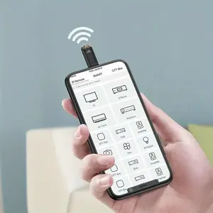 Infrared Emitter Smart Remote Control Wireless Portable Short Capsule Phone Universal TV Air Conditioner Adapter Convenient Home