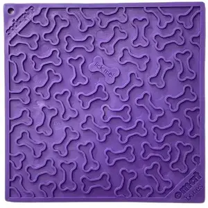 Bones Design eMat Enrichment Lick Mat for Dogs and Cats