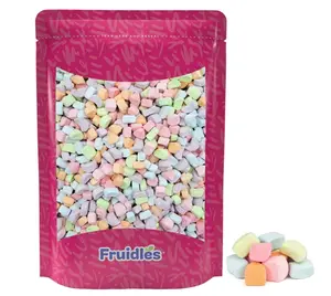 Fruidles Multicolor Mini Dehydrated Marshmallows in Resealable Bag - for Great Toppings (5 Ounces)
