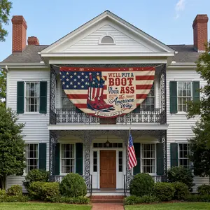 Toby Keiith We'll Put A Boot Flag, Red White And Blue 4th Of July. Flag