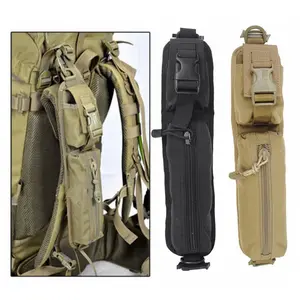 Multi-Functional Nylon Tactical Molle Accessory Pack with Multiple Pouches - Tactical Look, Hiking Backpack Shoulder Strap Attachment, Outdoor Sports Tool Storage