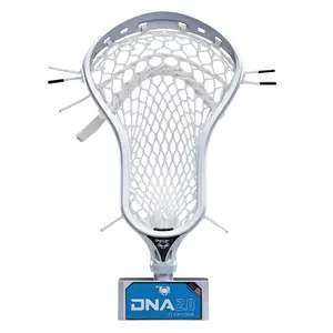 ECD DNA 2.0 - Elite Pocket - Strung Lacrosse Head with Hero 3.0 Semi-Soft - Includes 3 Free Champion Lacrosse Balls