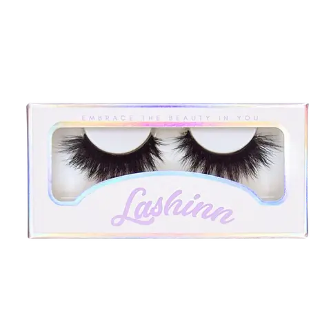 Lashinn Bombshell Strip Lashes – 20X Reusable Dramatic Cat Eye Fluffy False Eyelashes