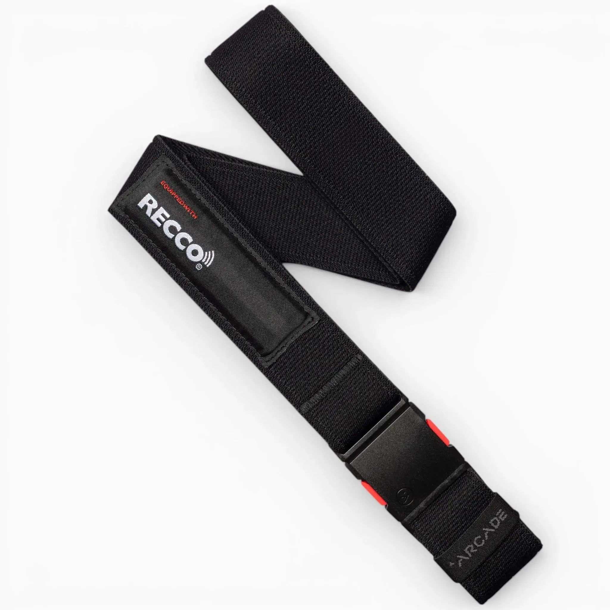 Recco Waist Belt Pocket Adjustable Stretchy Waist Belt with RECCO® Technology for Cold Conditions