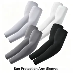 Arm Sleeves, Cooling UV Sun Protection Sports Compression for Men/Women