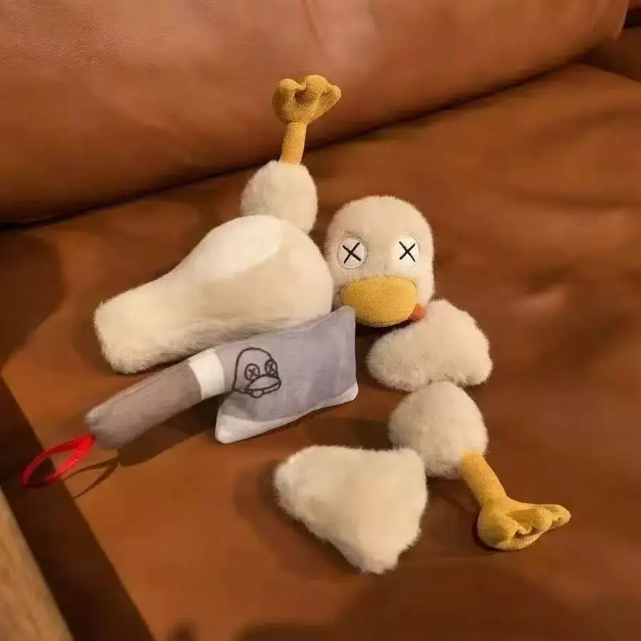 Magnetic Saltwater Duck Plush Toy, Detachable Puzzle Duck Stuffed Animal, Soft Huggable, Funny Birthday Gift, Soft and Cozy, Perfect for Kids and Adults, Cute Duck Design