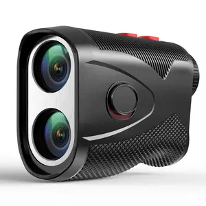 Golf Rangefinder Laser Range Finder with Slope, 1200Yards, 7X Magnification for Golf/Hunting with Flag Pole Lock Vibration, Magnet Stripe Rechargeable