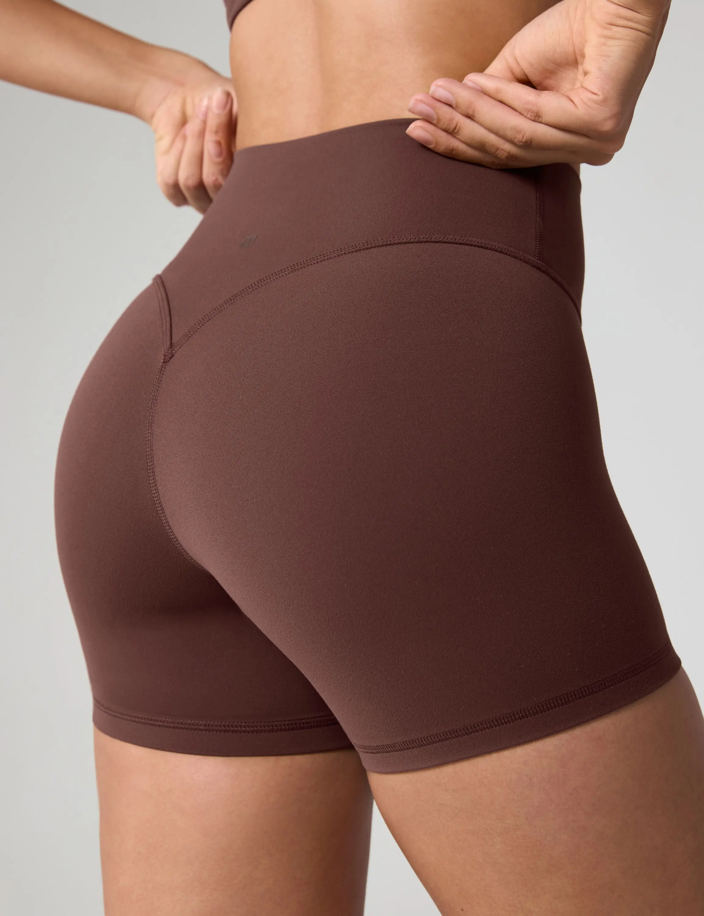 UNISSU Hugcurve No Front Seam High Waisted Workout Biker Shorts for Women 4" Tummy Control Buttery Soft Yoga Gym Short Pants,back to school shopping,clothes for back to school,first day of school outfits