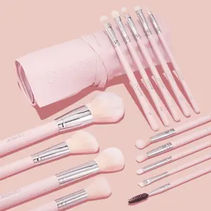 ColourPop® Smoke 'N Roses Brush Roll - Face & Eye Brush Set