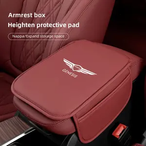 Car Armrest Mats Arm Rest Cushion Interior Accessories For Genesis G70 G80 G90 GV80 GV70 GV60 GV90 Neolun