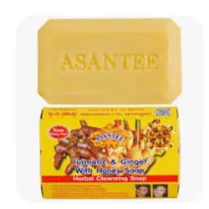 Tumeric Soap - Herbal Cleansing Soap with Ginger & Honey for Skincare Comfort