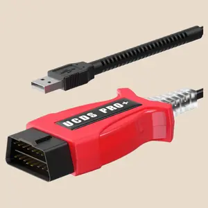 UCDS PRO Plus Diagnostic Cable for Ford-Lincoln-Mercury Vehicles - High Speed USB Connection, 35 Software Tokens, V127 Full System ECU Program, Advanced Code Tool, 17cm by 8cm Compact Durable Design