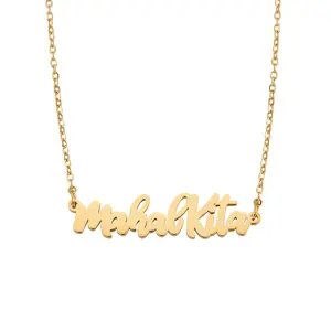 Mahal Kita Necklace – Filipino “I Love You” Tagalog Script Necklace