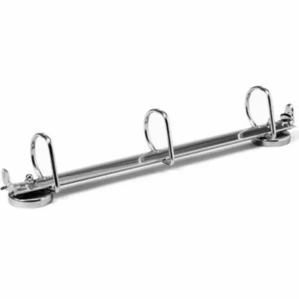 Avery Silver Magnetic Hanging Binder Rings - 3 Slant Rings (1.5 in.), Magnetic Hold, Easy to Flip Pages, 375-Sheet Capacity, Keeps Documents Visible, Wrinkle-Free Binder Accessory, Ideal for 5S Programs, 375 Sheets, Flip-Through