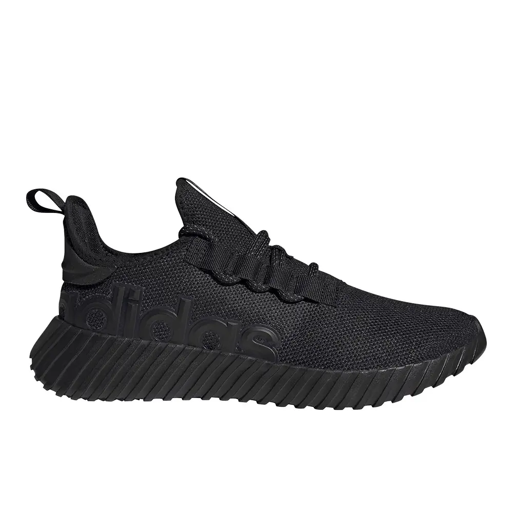 adidas Mens Kaptir 3.0 Wide Running Sneakers Shoes - Black