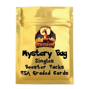 PokeGram Pokémon Mystery Repack - Singles, PSA Graded Slabs, and Booster Packs