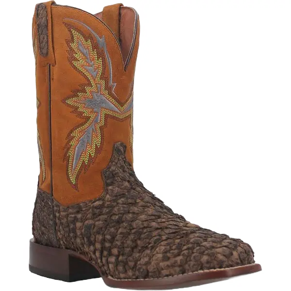 Dan Post® Men's Dorsal Tobacco Brown Wide Square Toe Boots DP4102