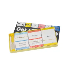 Bible Theme Trivia Board Game, Christian Interactive Game, Includes Singing/performing/explanation Cards, Fun Religious Game for Parties
