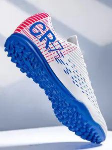 Professional Men's TF Soccer Shoes, Anti-Slip Wear-Resistant Outdoor Sports Training Boots, Comfortable Breathable Artificial Grass Cleats, Football Field Boots