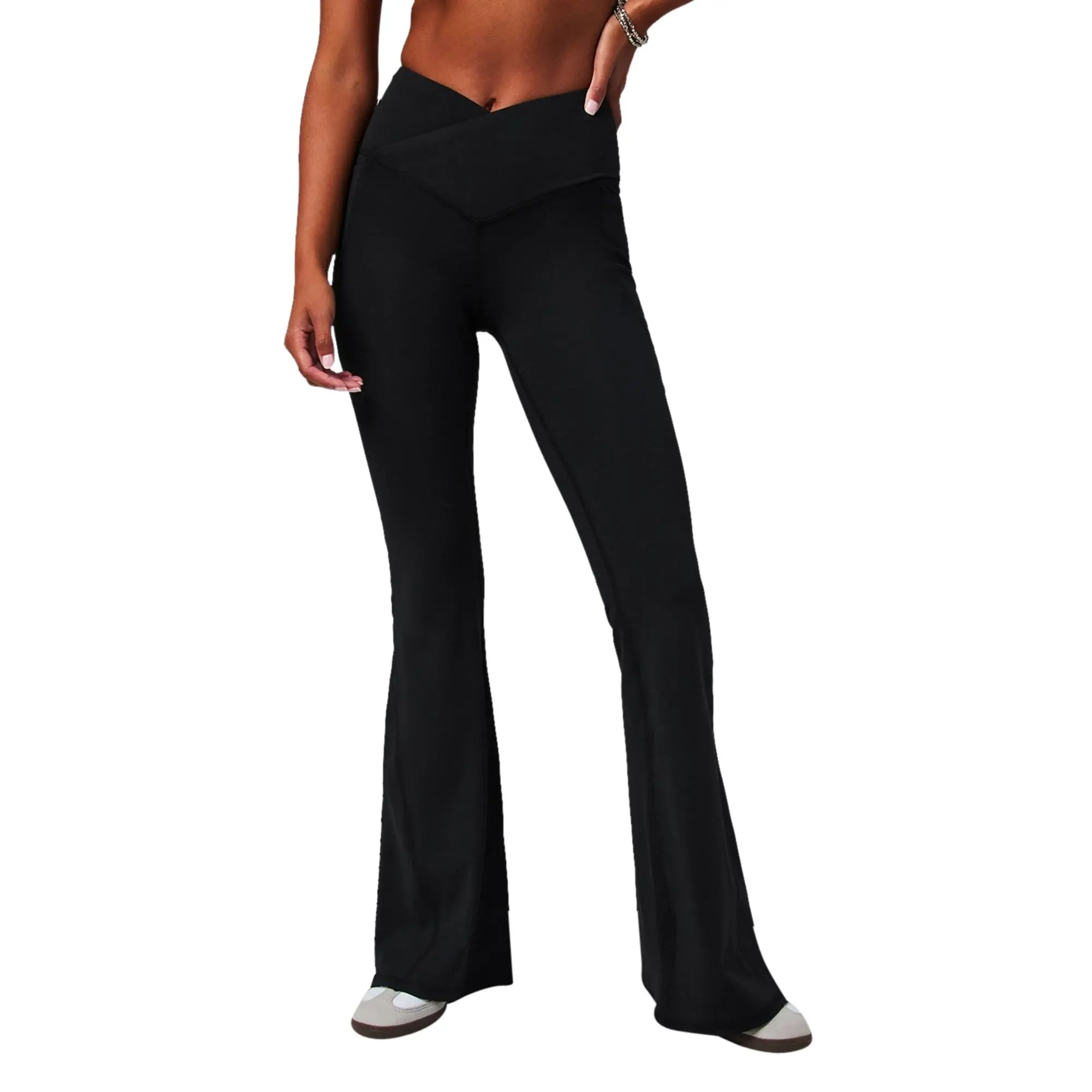 Fabletics Oasis PureLuxe High-Waisted Crossover Flare