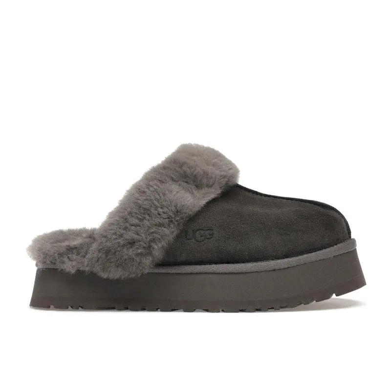 UGG Women's Disquette Slipper Charcoal, from StockX UGG Women's Disquette Slipper Charcoal, from StockX