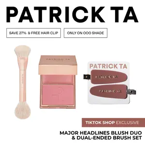 Major Headlines Blush Duo & Dual-Ended Brush Set