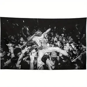 3*5FT Rapper Tapestry Carti Tapestries Living Room Bedroom Bathroom