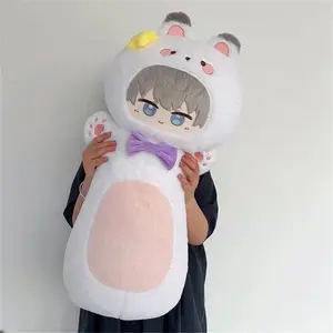 2026 new Game Love And Deepspace Zayne Xavier Rafayel Sylus Caleb Cosplay Pillow Plush Doll Cotton Long Hugging Pillows Christmas Gifts